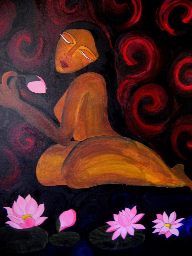 serenity acrylic on canvas 30x36