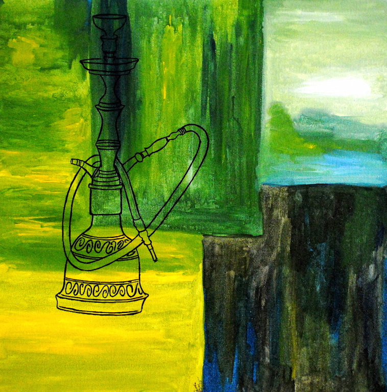 sheesha_acrylic_on_canvas_24x24